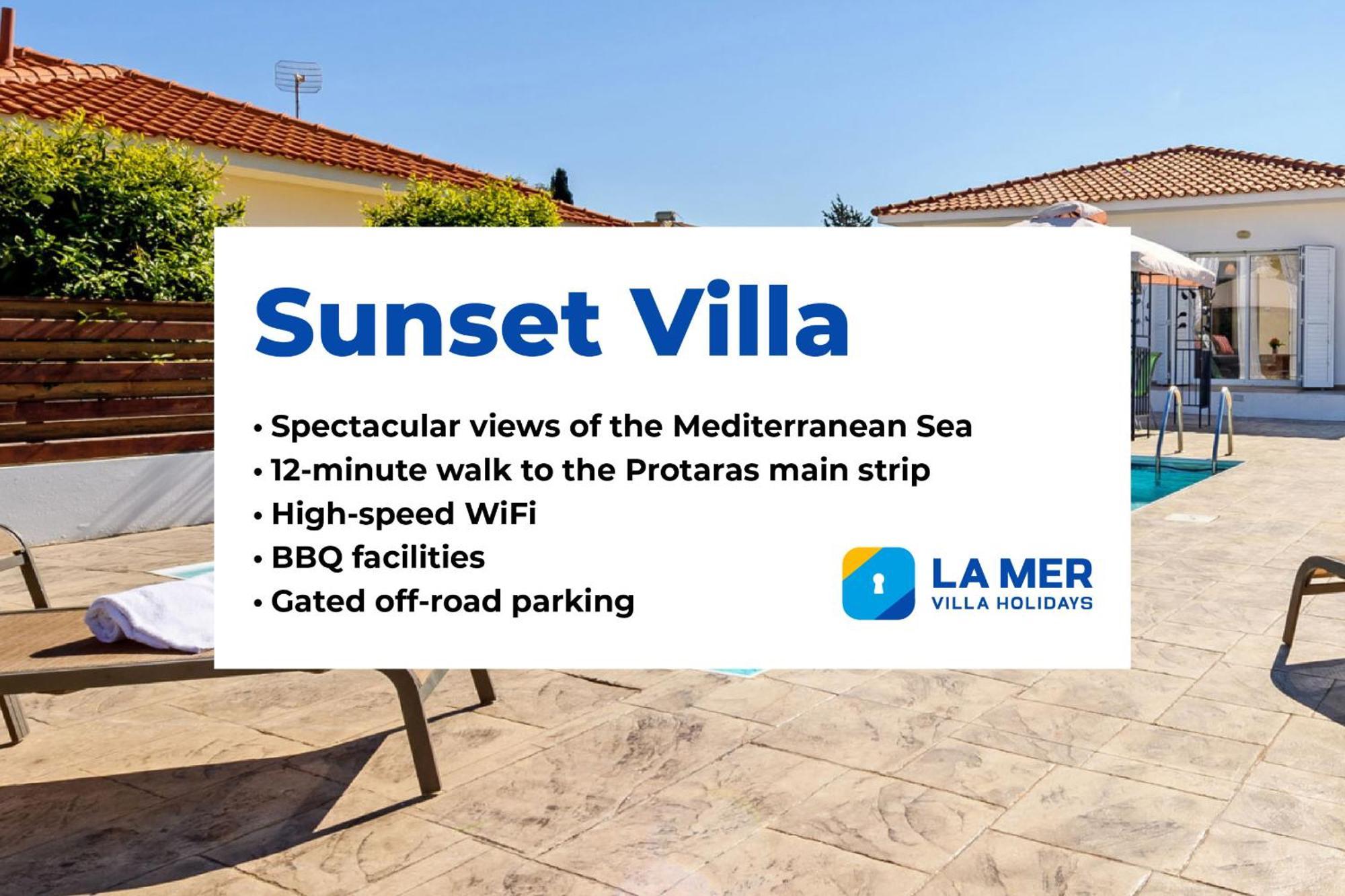 Sunset Villa Протарас Екстер'єр фото